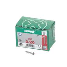 Afbeeldingen van Spax Spaanplaatschroef cilinderkop verzinkt T-Star T10 3.0x20mm (per 200 stuks)