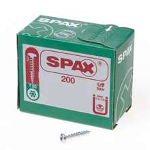 Afbeeldingen van Spax Spaanplaatschroef bolkop verzinkt T-Star T20 4.5x25mm (per 200 stuks)