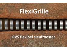 Afbeeldingen van Flexigrille rvs ventilatie sleufrooster 50cm