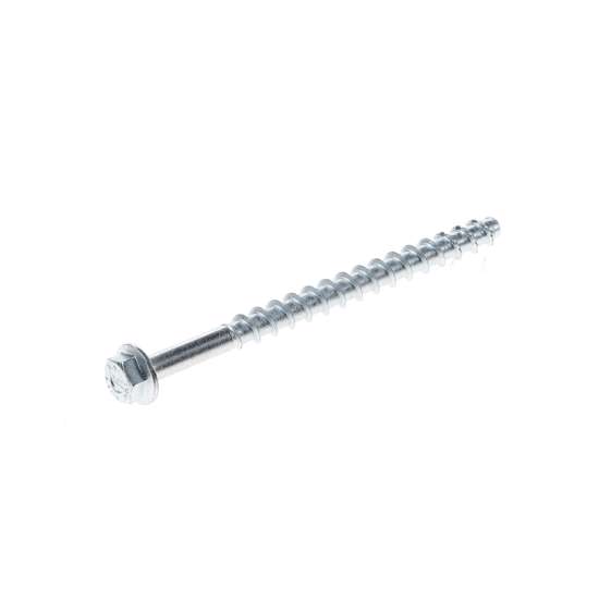 Afbeeldingen van SFS Betonschroef 7,5x100mm Multi-Monti-plus, met zeskant kop en aangeperste ring, verzinkt