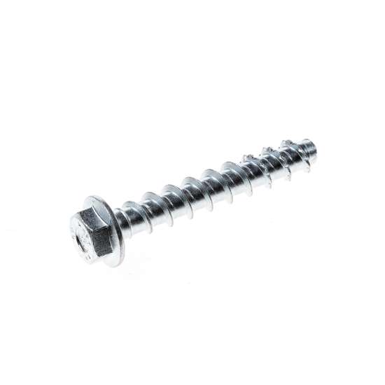 Afbeeldingen van SFS Betonschroef 10x60mm Multi-Monti-plus, met zeskant kop en aangeperste ring, verzinkt