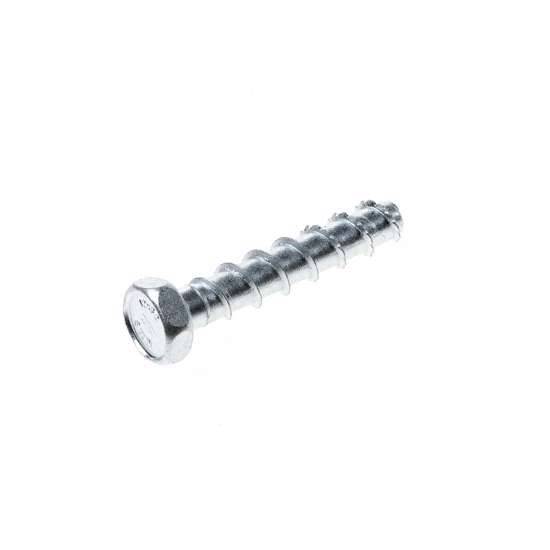 Afbeeldingen van SFS Betonschroef 12x60mm Multi-Monti-plus, met zeskant kop en aangeperste ring, verzinkt