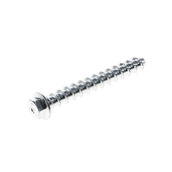 Afbeeldingen van SFS Betonschroef 12x100mm Multi-Monti-plus, met zeskant kop en aangeperste ring, verzinkt