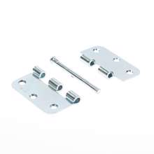 Afbeeldingen van Axa Scharnier ronde hoeken los gestort topcoat gegalvaniseerd 76 x 76 x 2mm 1105-24-23/7K