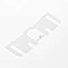 Afbeeldingen van Axa Onderlegplaat 1mm kunststof wit voor Heavy Duty scharnier 114 x 89mm 1140-01-95