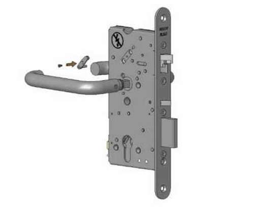 Afbeelding van Assa Abloy Solenoidslot Abloy EL561/60/72/24mm rd