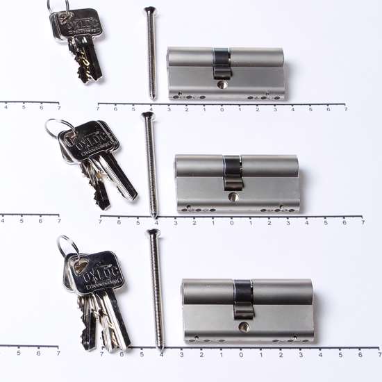 Afbeelding van Oxloc Profielcilinder dubbel per 3 gelijksluitend 30t35