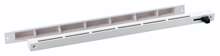 Afbeeldingen van Ventilatierooster Fresh 42 wit compleet, 408x18x19mm (lxhxb)