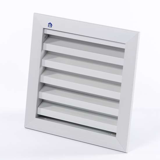 Afbeelding van Muurrooster 200 x 200mm 411 Aluminium Geanodiseerd