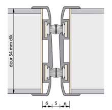 Afbeeldingen van Alprokon Deurnaald uitvoering 416 60+ l=2400mm 54mm