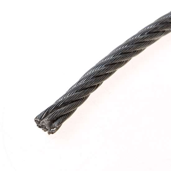 Afbeelding van Staalkabel 6127-10R100 6 x 12 +7 TWK 10mm verzinkt 8085.510.R100