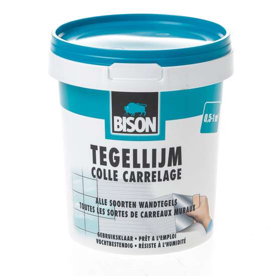 Afbeelding van Bison Tegellijm pot 1kg