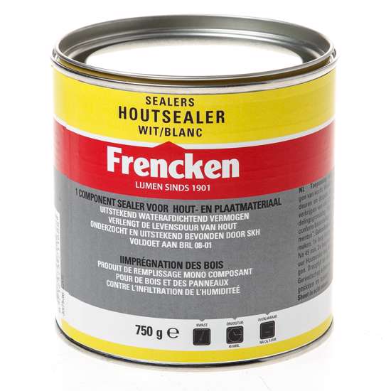 Afbeelding van Frencken Houtsealer wit 750ml