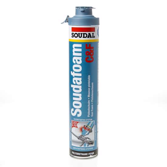 Afbeelding van Soudal Foam pur Click & Fix 750ml