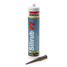 Afbeeldingen van Soudal Silirub P2 bruin 310ml