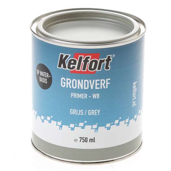 Afbeelding van Grondverf grijs (waterb) 750ml