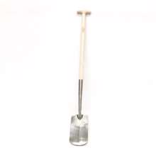 Afbeeldingen van Tuinspade met steel en T-handvat gepolijst 280 x 170mm
