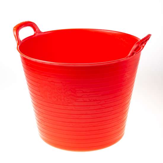 Afbeelding van Flexibele kuipemmer rood 25ltr