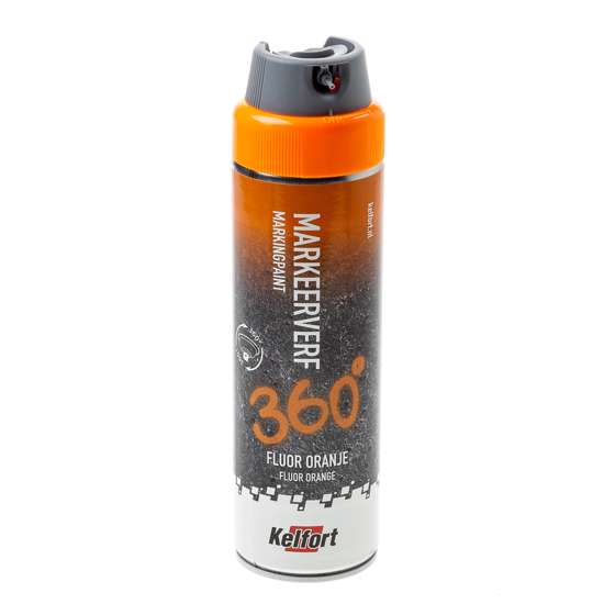 Afbeelding van Markeerverf spuitbus fluor oranje 500ml