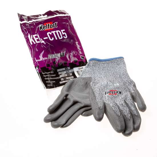 Afbeeldingen van *Handschoen snijbest.kl.5 grijs  XXL/11