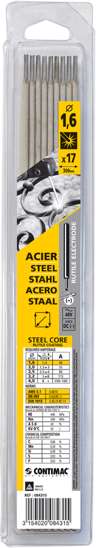 Afbeelding van Contimac Laselectroden staal 1.6mm blister van 17 stuks 97121