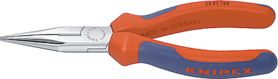 Afbeelding van Knipex Radiotang recht inclusief zijsnijder 160mm type 2505-160