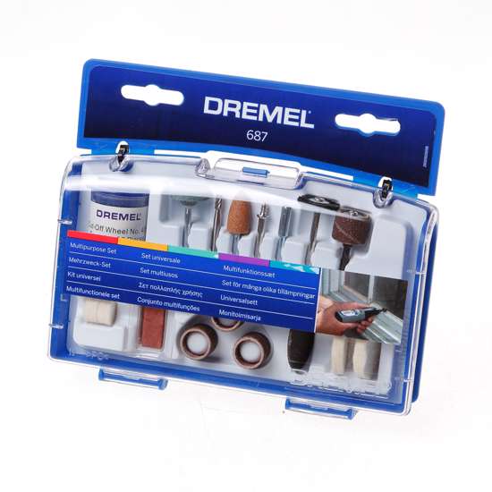 Afbeelding van Bosch Dremel Multiset 687 blister van 52 delen