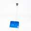 Afbeeldingen van Sneeuwschuiver pvc blauw 48cm incl.steel