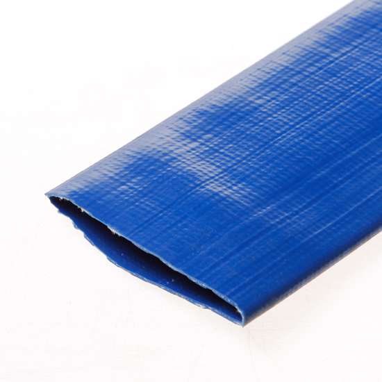 Afbeelding van Brandweerslang blauw plat 100mm