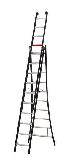 Afbeelding van Altrex Nevada 3-delige reformladder NZR 3075 3 x 10