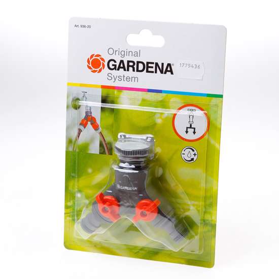 Afbeelding van Gardena 2-wegventiel g3/8"-c1/2" 936