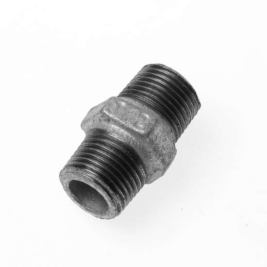 Afbeelding van Dubbele nippel no.280 verzinkt 11/4"