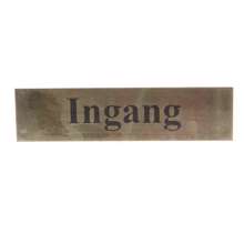 Afbeeldingen van Sticker Ingang d6039