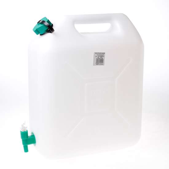 Afbeelding van Jerrycan met kraan kunstst.20ltr