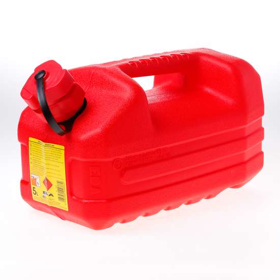 Afbeelding van Briton Jerrycan rood benzine 5 liter