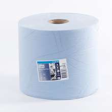Afbeeldingen van Tork Handdoekrol blauw 2 laags wiper 340 meter x 24cm
