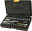 Afbeeldingen van Ironside Doppenset chroom en mat 1/4" 36-delig