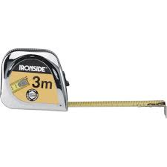 Afbeelding van Ironside Rolbandmaat chroom professioneel 3 meter x 16mm