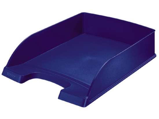 Afbeelding van Brievenbak leitz a4 plastic blauw