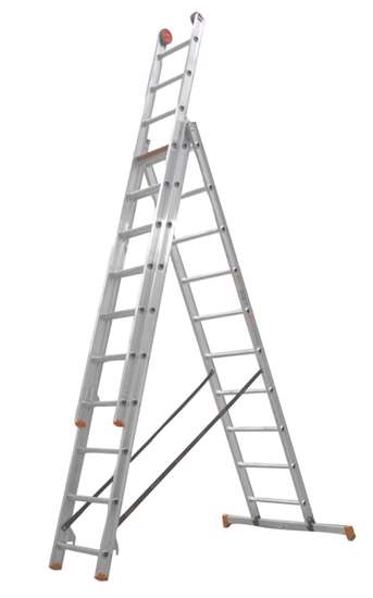 Afbeelding van Altrex All Round 3-delige reformladder AR 3070 3 x 10