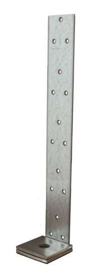 Afbeeldingen van Gb HSB Trekanker incl. 2mm volgplaten 290 x 50mm 40 x 2mm 074929