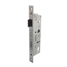 Afbeeldingen van P+E Veiligheidsslot profielcilindergat 92mm doornmaat 40mm DIN rechts/links met rvs geborstelde voorplaat 270x24mm 