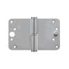 Afbeeldingen van Axa Veiligheidskogelstiftpaumelle topcoat gegalvaniseerd ronde hoeken links 89 x 150 x 3mm SKG*** 1202-38-23/V4