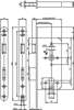 Afbeeldingen van Lips Cilinder dag- en nachtslot PC72mm serie 2422 17 T24 50mm