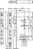 Afbeelding van Lips Cilinder anti-paniekslot PC72mm linkssluitend serie 2424 17 T24 60mm -1