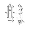 Afbeeldingen van Axa Klikschild Curve Tl63 F1 8mm 6210-48-11/63E
