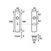 Afbeelding van Axa Klikschild Curve Tl63 F1 8mm 6210-48-11/63E