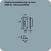 Afbeeldingen van Axa Inbouwsluitkom voor type 331841-331941 links 3319-97-64/E