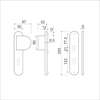Afbeeldingen van Ami Kruk/duwer schild, PC 92 a/z Dkr.378 Rota PC 92