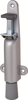 Afbeeldingen van Deurvastzetter aluminium/zilver met rubber dop en veer 25mm 1024-02
